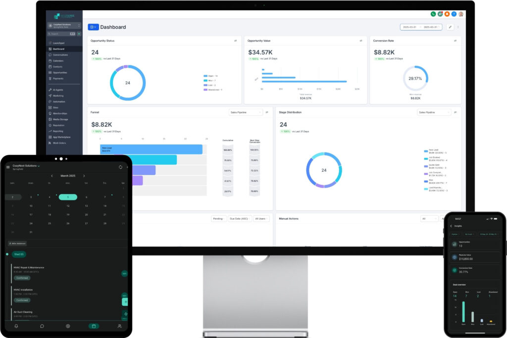 The Negosense CRM for Contractors