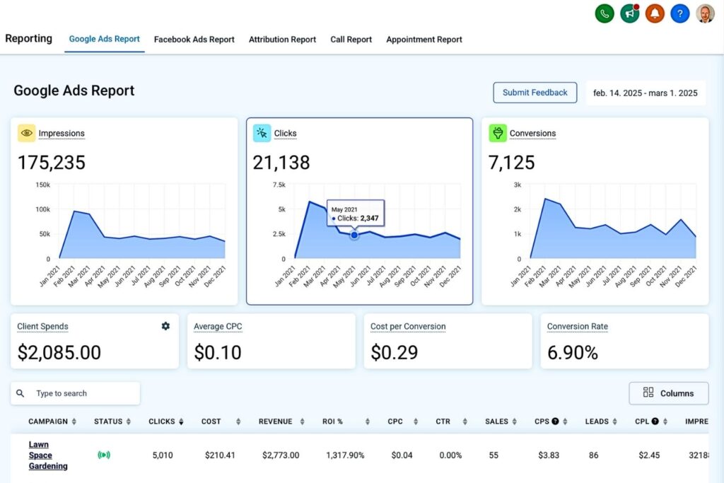 Negosense-crm-screenshot