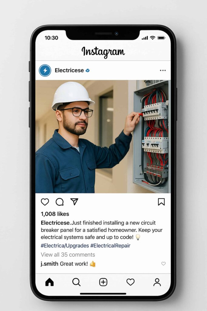 Facebook Ad Example for Home Service Business