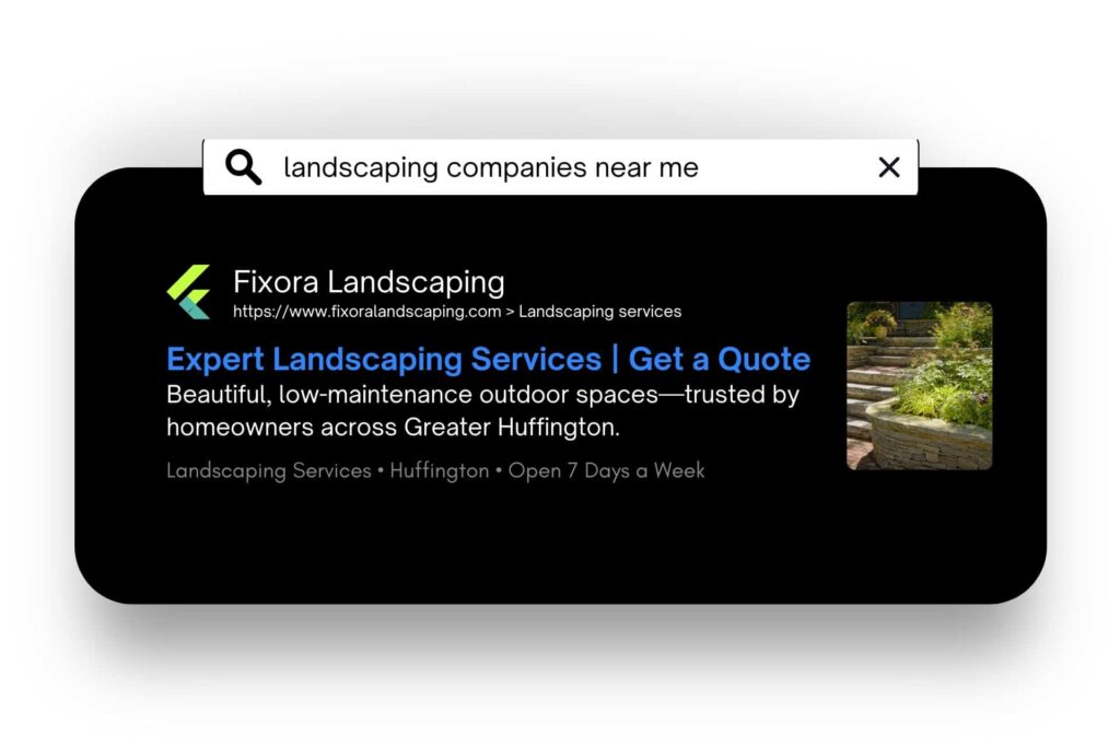 seo-for-landscapers-search-result