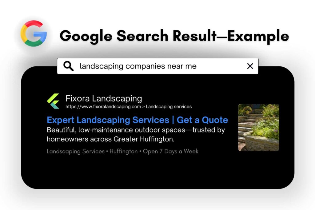 landscaping-google-search-result-example