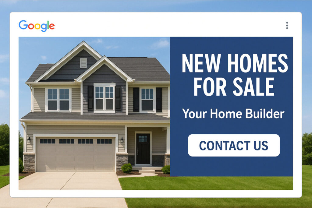 Google Ad Example for a Construction Company