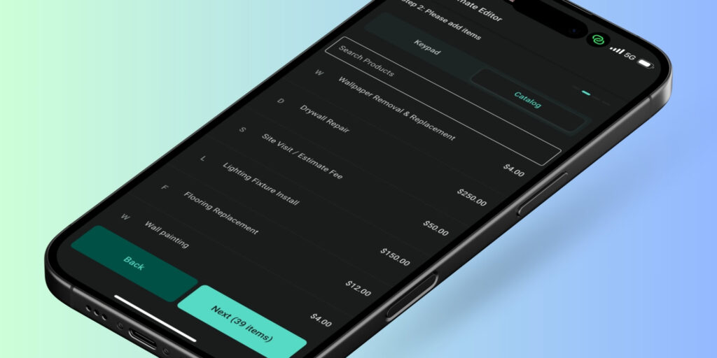 CRM with Mobile App and Quote Builder for Contractors