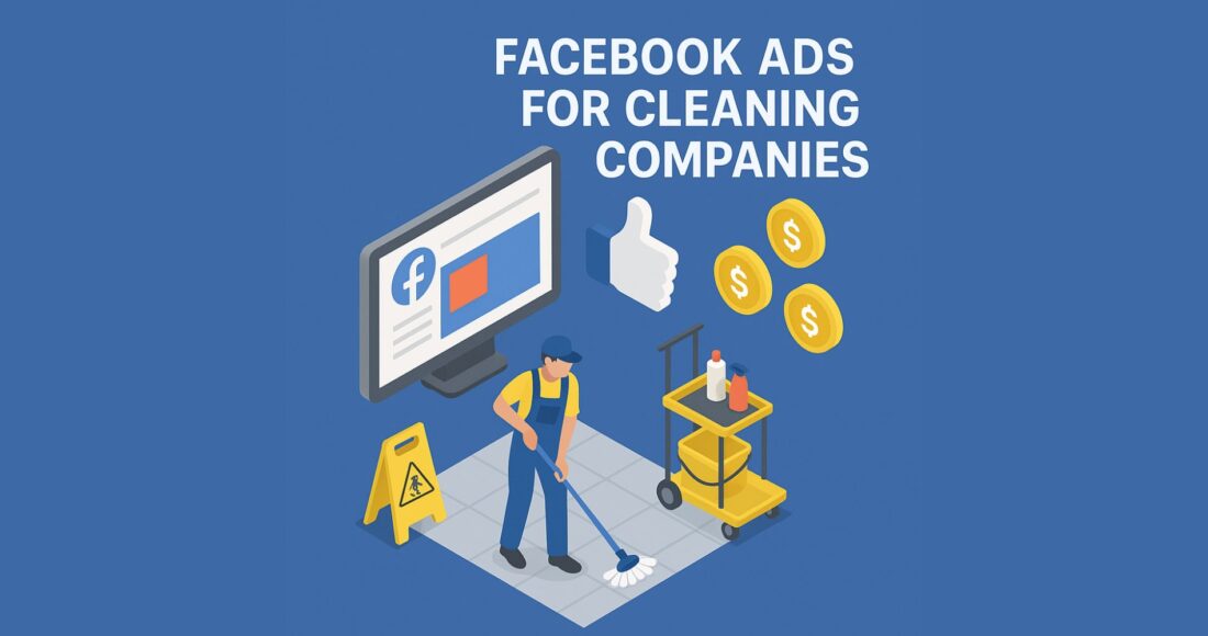 Isometric 3D Illustration for Facebook Cleaning Ad Guide