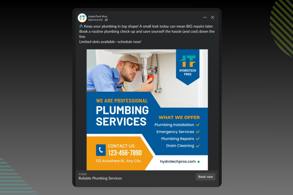 plumbing-facebook-ad-example