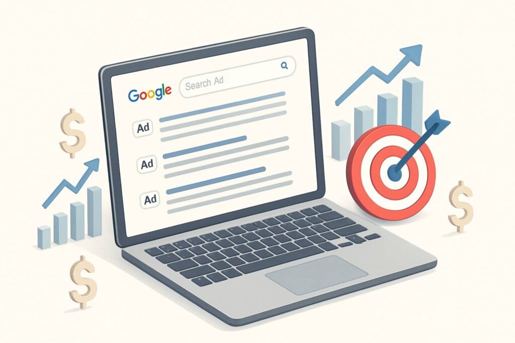 PPC for Construction Company Illustration